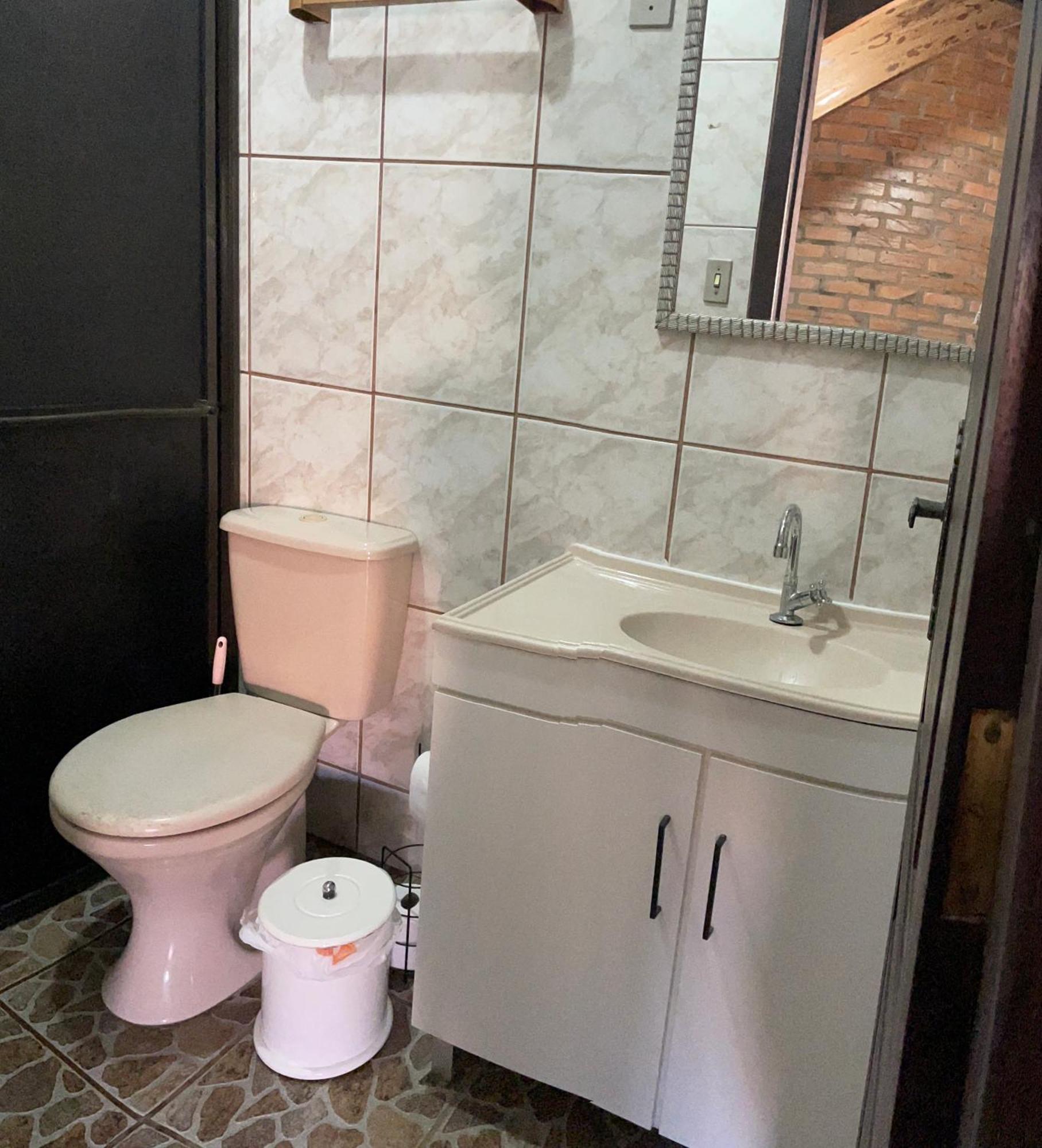 Casa Tijolinho A Vista - 150 Mt Praia Governador Celso Ramos Buitenkant foto